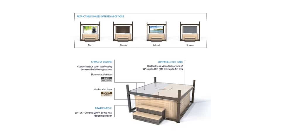 Covana > Covana Evolution 9ft x 8ft > Image 4 Champion Hot Tubs | Covana Evolution 9ft x 8ft