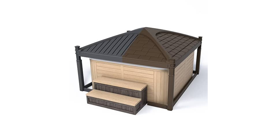 Covana > Covana Oasis Midnight Edition 8ft x 8ft > Image 1 Champion Hot Tubs | Covana Oasis Midnight Edition 8ft x 8ft