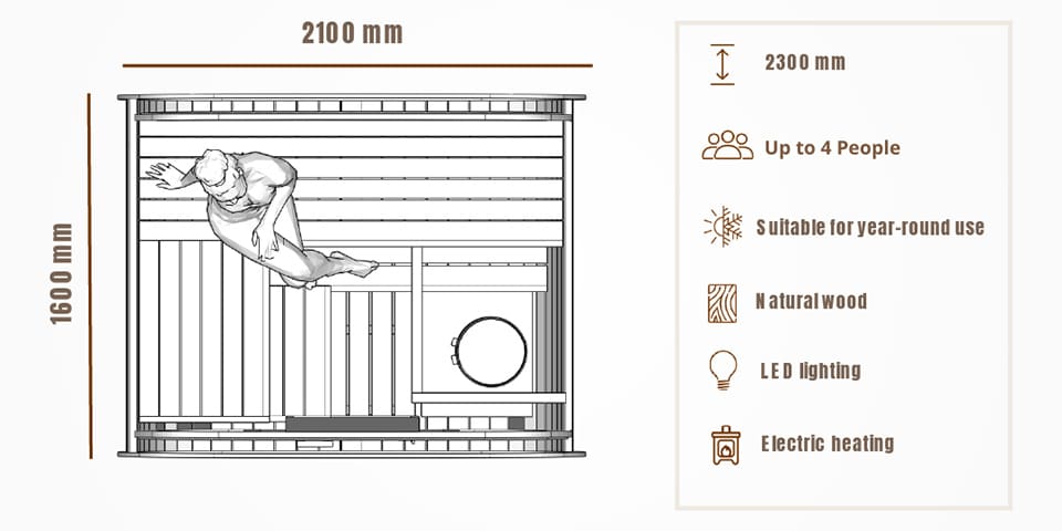 Untitled (1080 x 1080 px) - 3 Champion Hot Tubs | Champion Sauna Traditional CS-4