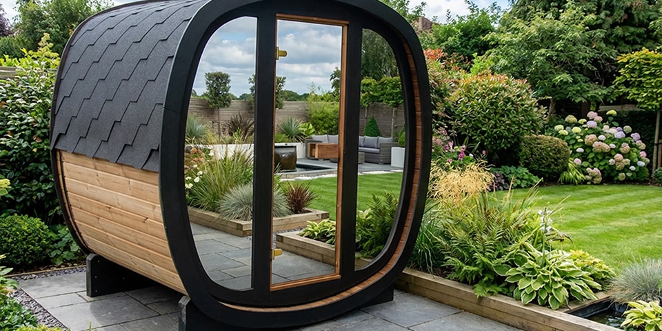 Mirrored 2 Champion Hot Tubs | Champion Sauna Traditional CS-6