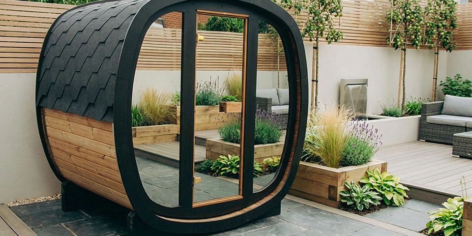 Mirrored 3 Champion Hot Tubs | Champion Sauna Traditional CS-6